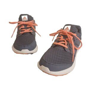 Adidas Galaxy Cloudfoam Running Sneakers Blue Orange Laces Women’s Size 6.5 EUC